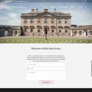 Webdesign for Bath Spa University