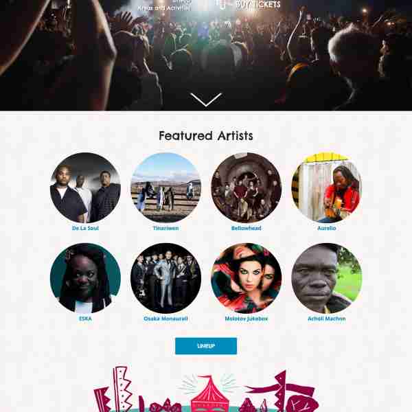 WOMAD Festival - Home Page