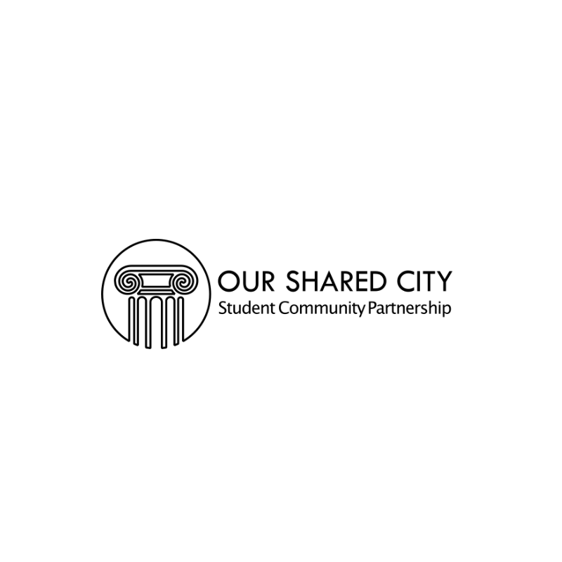 Our Shared City - Student Community Partnership - logo design